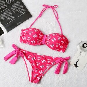 Chic Pink Bikini Set